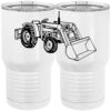20 oz. Tall Stainless Steel Vacuum Insulated Tumbler White Thumbnail