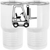 20 oz. Tall Stainless Steel Vacuum Insulated Tumbler White Thumbnail
