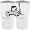 20 oz. Tall Stainless Steel Vacuum Insulated Tumbler White Thumbnail