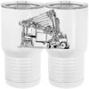 20 oz. Tall Stainless Steel Vacuum Insulated Tumbler White Thumbnail
