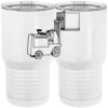 20 oz. Tall Stainless Steel Vacuum Insulated Tumbler White Thumbnail