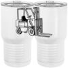 20 oz. Tall Stainless Steel Vacuum Insulated Tumbler White Thumbnail