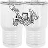 20 oz. Tall Stainless Steel Vacuum Insulated Tumbler White Thumbnail
