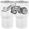 20 oz. Tall Stainless Steel Vacuum Insulated Tumbler White Thumbnail