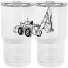 20 oz. Tall Stainless Steel Vacuum Insulated Tumbler White Thumbnail