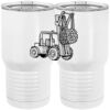 20 oz. Tall Stainless Steel Vacuum Insulated Tumbler White Thumbnail