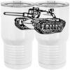 20 oz. Tall Stainless Steel Vacuum Insulated Tumbler White Thumbnail
