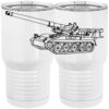 20 oz. Tall Stainless Steel Vacuum Insulated Tumbler White Thumbnail