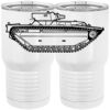 20 oz. Tall Stainless Steel Vacuum Insulated Tumbler White Thumbnail