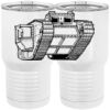 20 oz. Tall Stainless Steel Vacuum Insulated Tumbler White Thumbnail