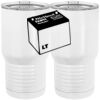 20 oz. Tall Stainless Steel Vacuum Insulated Tumbler White Thumbnail