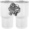 20 oz. Tall Stainless Steel Vacuum Insulated Tumbler White Thumbnail
