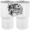 20 oz. Tall Stainless Steel Vacuum Insulated Tumbler White Thumbnail