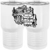 20 oz. Tall Stainless Steel Vacuum Insulated Tumbler White Thumbnail
