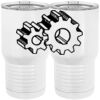 20 oz. Tall Stainless Steel Vacuum Insulated Tumbler White Thumbnail