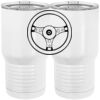 20 oz. Tall Stainless Steel Vacuum Insulated Tumbler White Thumbnail