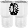 20 oz. Tall Stainless Steel Vacuum Insulated Tumbler White Thumbnail