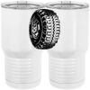 20 oz. Tall Stainless Steel Vacuum Insulated Tumbler White Thumbnail