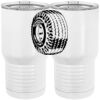 20 oz. Tall Stainless Steel Vacuum Insulated Tumbler White Thumbnail