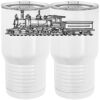 20 oz. Tall Stainless Steel Vacuum Insulated Tumbler White Thumbnail