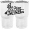 20 oz. Tall Stainless Steel Vacuum Insulated Tumbler White Thumbnail