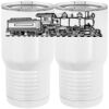 20 oz. Tall Stainless Steel Vacuum Insulated Tumbler White Thumbnail
