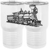 20 oz. Tall Stainless Steel Vacuum Insulated Tumbler White Thumbnail