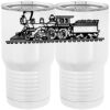 20 oz. Tall Stainless Steel Vacuum Insulated Tumbler White Thumbnail