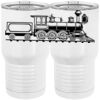 20 oz. Tall Stainless Steel Vacuum Insulated Tumbler White Thumbnail
