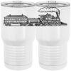 20 oz. Tall Stainless Steel Vacuum Insulated Tumbler White Thumbnail