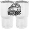 20 oz. Tall Stainless Steel Vacuum Insulated Tumbler White Thumbnail