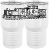 20 oz. Tall Stainless Steel Vacuum Insulated Tumbler White Thumbnail