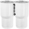 20 oz. Tall Stainless Steel Vacuum Insulated Tumbler White Thumbnail