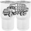 20 oz. Tall Stainless Steel Vacuum Insulated Tumbler White Thumbnail