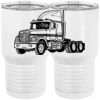 20 oz. Tall Stainless Steel Vacuum Insulated Tumbler White Thumbnail