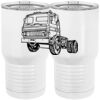20 oz. Tall Stainless Steel Vacuum Insulated Tumbler White Thumbnail