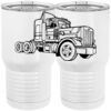 20 oz. Tall Stainless Steel Vacuum Insulated Tumbler White Thumbnail