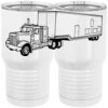 20 oz. Tall Stainless Steel Vacuum Insulated Tumbler White Thumbnail