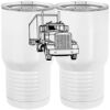 20 oz. Tall Stainless Steel Vacuum Insulated Tumbler White Thumbnail