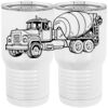 20 oz. Tall Stainless Steel Vacuum Insulated Tumbler White Thumbnail