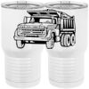 20 oz. Tall Stainless Steel Vacuum Insulated Tumbler White Thumbnail