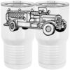 20 oz. Tall Stainless Steel Vacuum Insulated Tumbler White Thumbnail