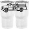 20 oz. Tall Stainless Steel Vacuum Insulated Tumbler White Thumbnail