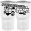 20 oz. Tall Stainless Steel Vacuum Insulated Tumbler White Thumbnail