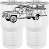 20 oz. Tall Stainless Steel Vacuum Insulated Tumbler White Thumbnail