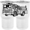 20 oz. Tall Stainless Steel Vacuum Insulated Tumbler White Thumbnail