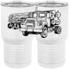 20 oz. Tall Stainless Steel Vacuum Insulated Tumbler White Thumbnail