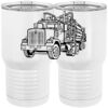 20 oz. Tall Stainless Steel Vacuum Insulated Tumbler White Thumbnail