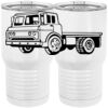 20 oz. Tall Stainless Steel Vacuum Insulated Tumbler White Thumbnail