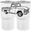 20 oz. Tall Stainless Steel Vacuum Insulated Tumbler White Thumbnail